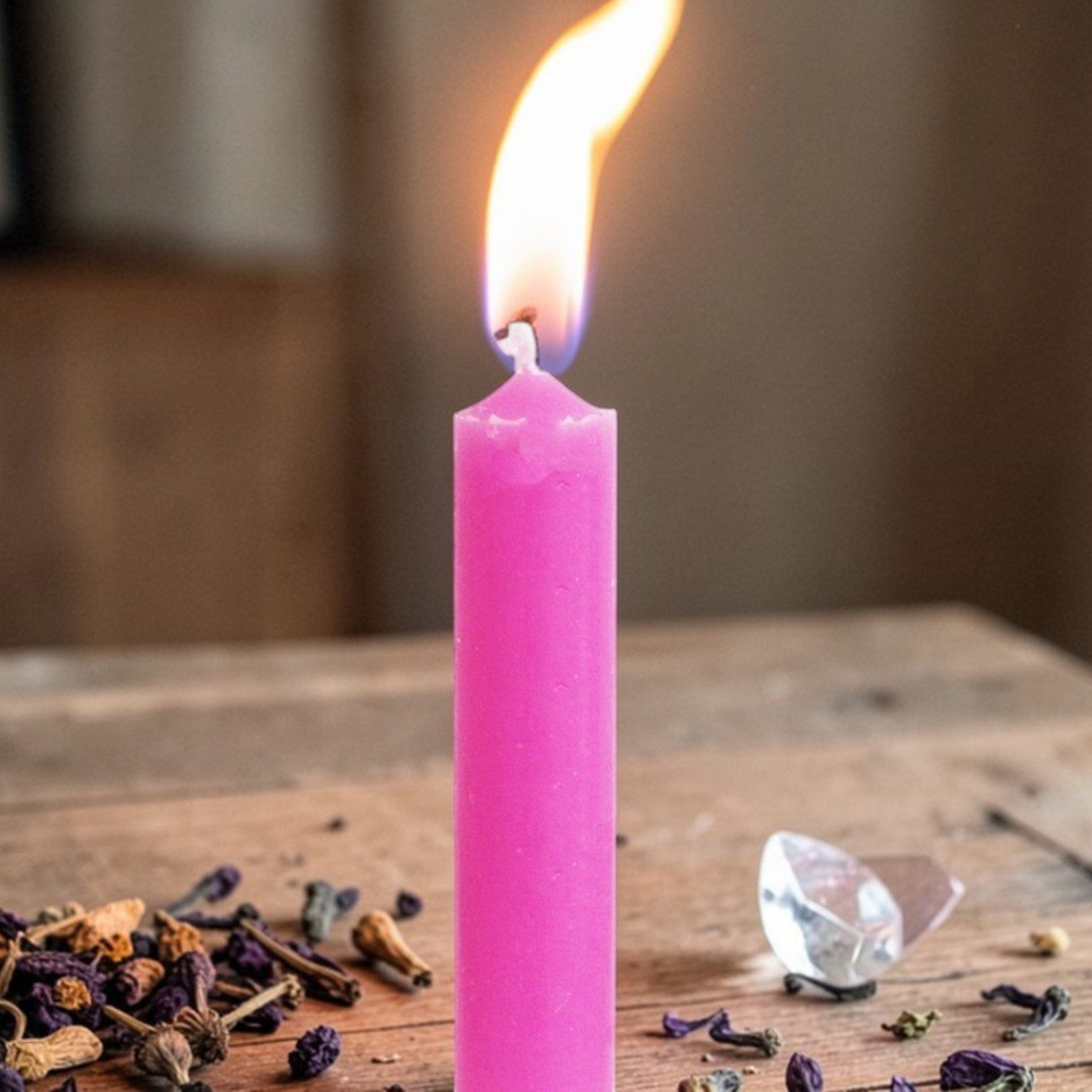 Lyserødt Rituallys